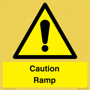 Caution Ramp